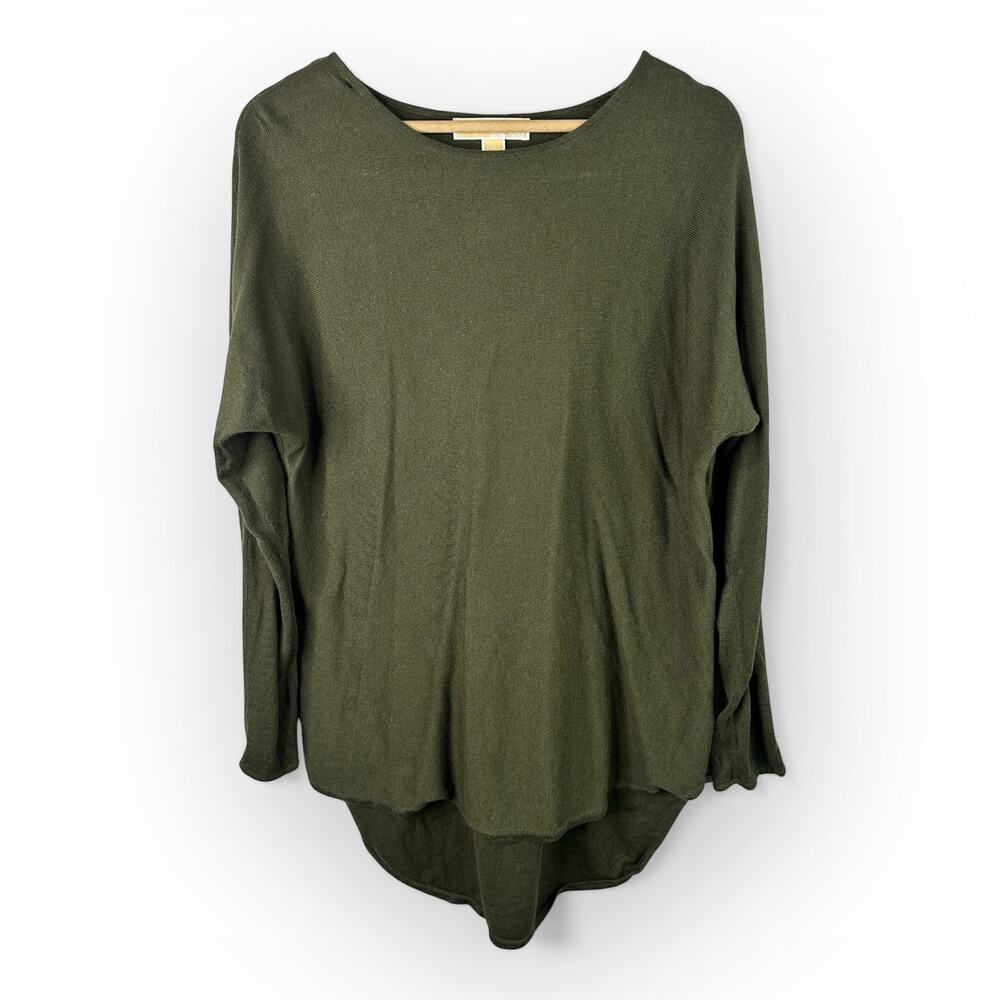 Michael Kors Womens size Medium Tunic Top Lightweight Green